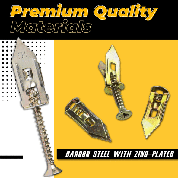 WallViper Drywall Anchors and Screws Kit
