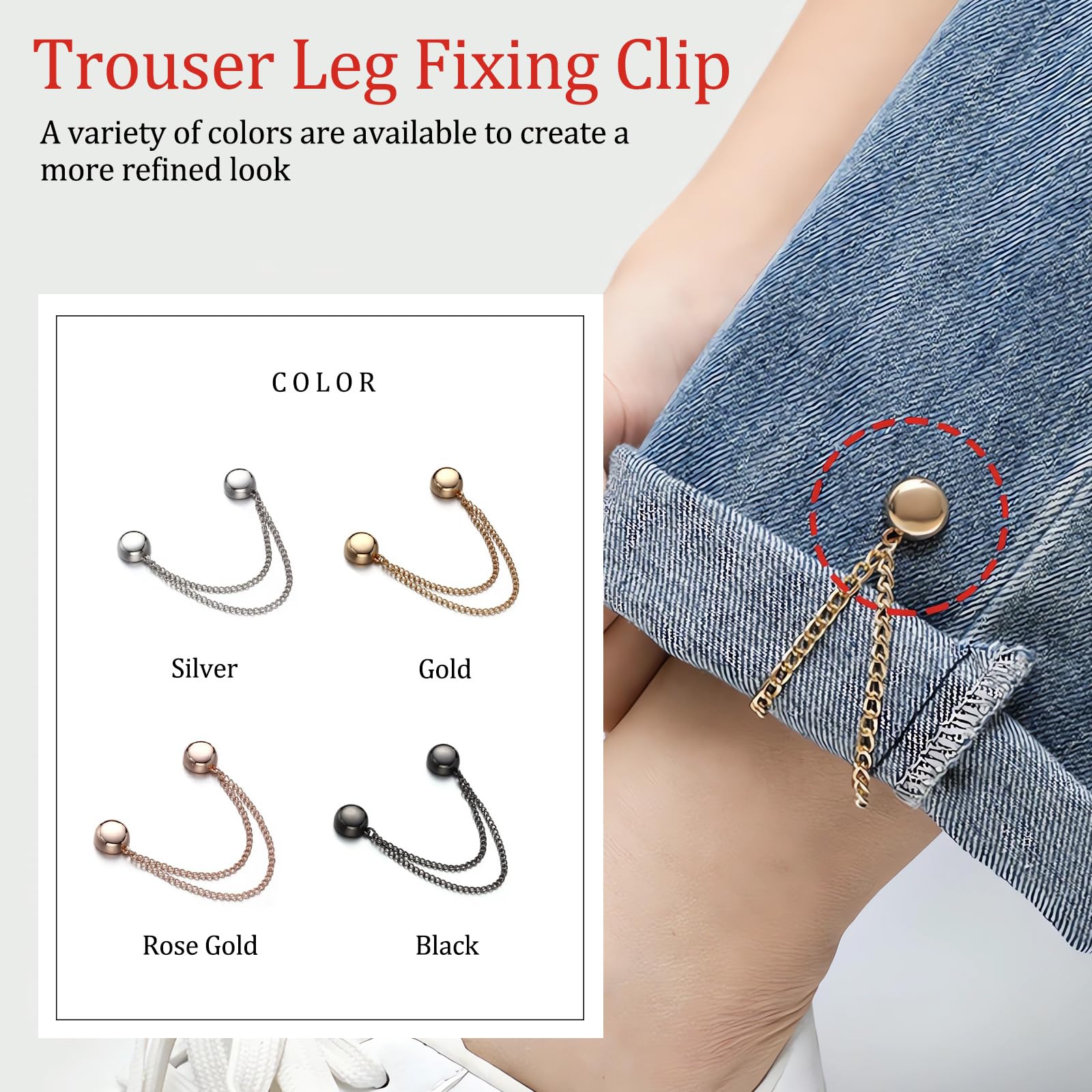 Clip-in-Style™ Magnetic Clothing Clips
