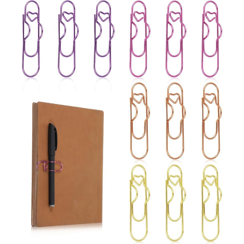 Heart Pen Holder Clips