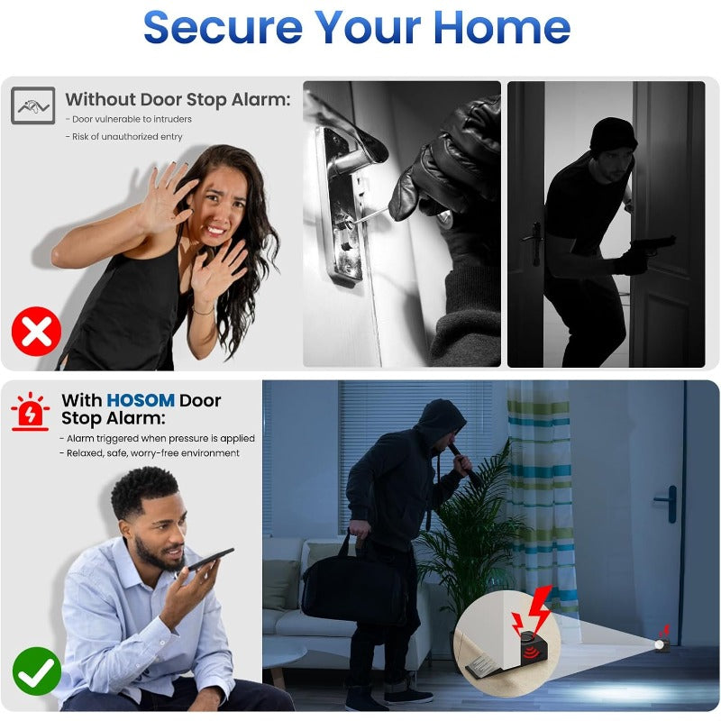 Portable Door Stop Alarm