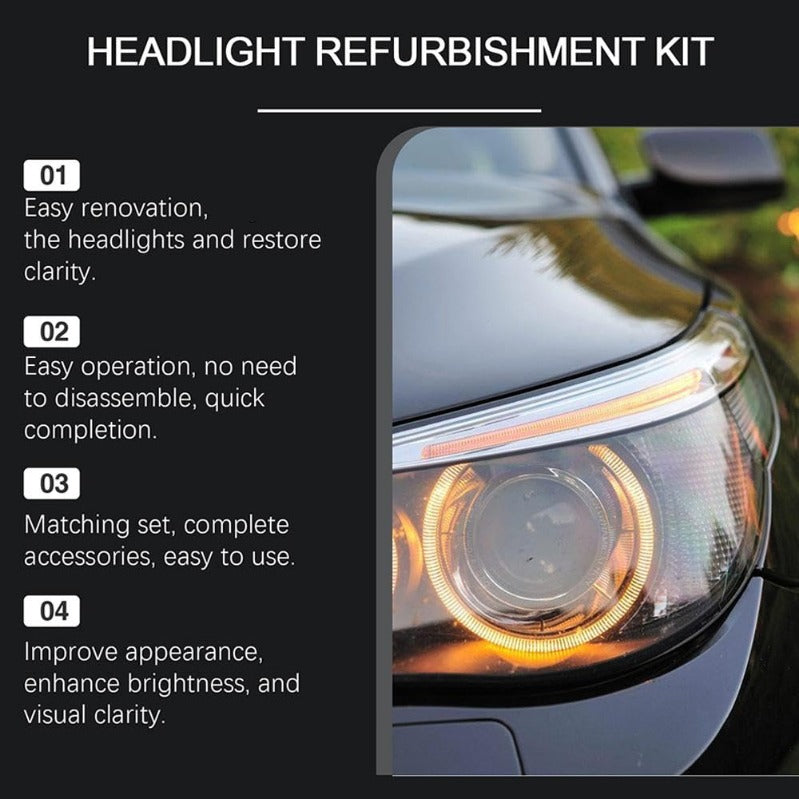 Headlight VisionShine Restoration Kit