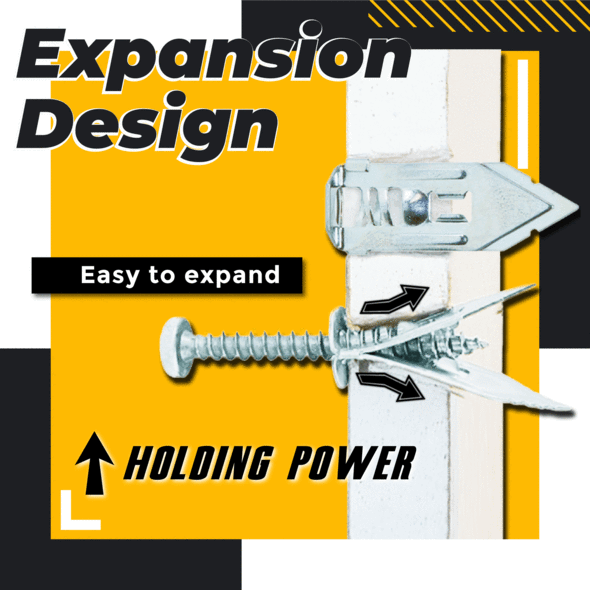 WallViper Drywall Anchors and Screws Kit